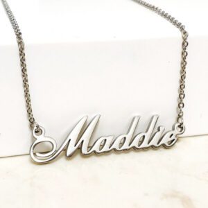 Buy Personalized & Customized Name Pendant Necklace - Tejaani Jeweller